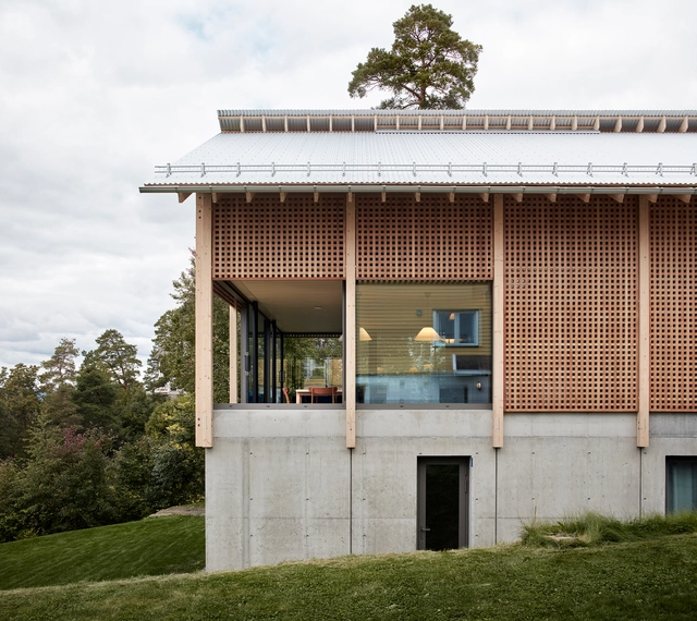 Casa Solveien / R21 Arkitekter - Fotografía exterior, Casas, Fachada, Puerta