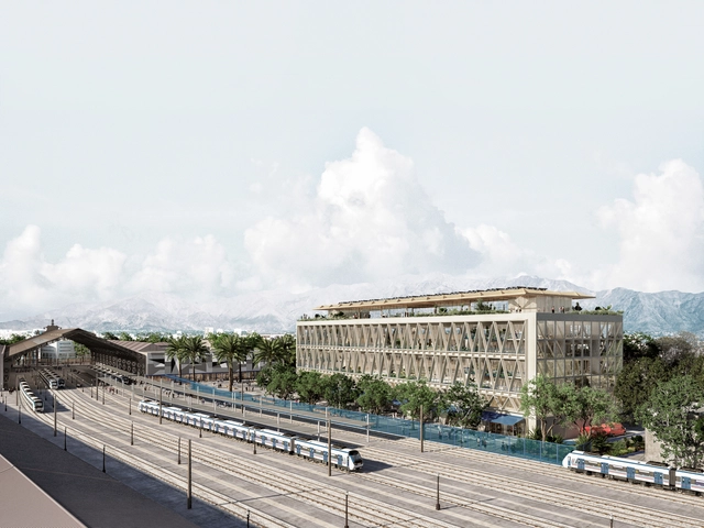UMWELT, PRODUCTORA y LANDMRX transformarán el emblemático edificio en Estación Central para EFE Trenes de Chile - Imagen Principal