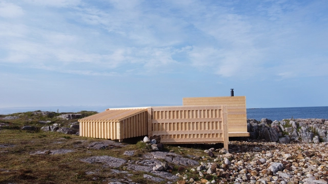 Kalsholmen 安全屋 / Rintala Eggertsson Architects + Studio NN - 建筑图, 小尺度项目, 海岸