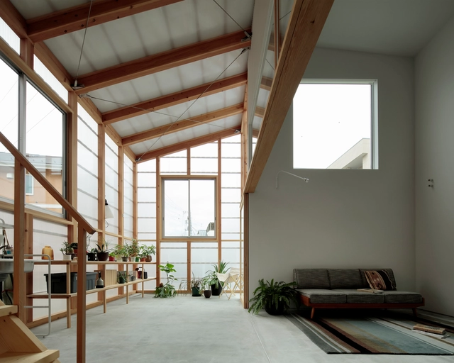 Inner Garden House / Takanori Ineyama Architects - Interior Photography, Houses, Beam, Facade