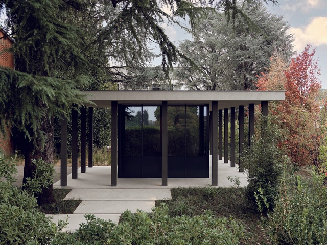 Pabellón Molteni&C / Vincent Van Duysen Architects - Fotografía exterior, Hotelería Y Entretenimiento, Jardín, Fachada