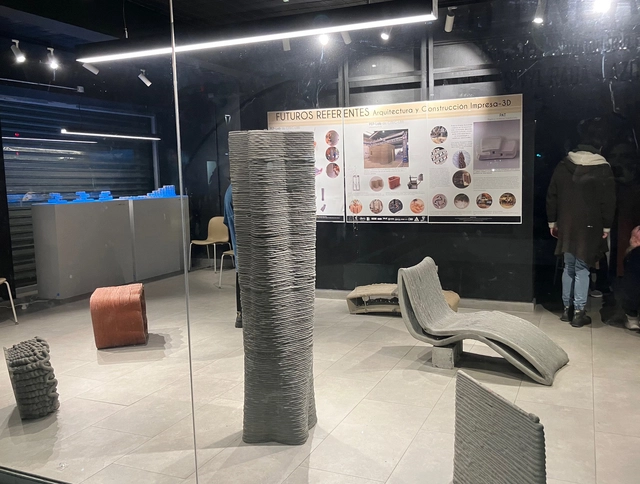 Exposición "Futuros Referentes: Arquitectura y Construcción Impresa 3D" / UBB - Imagen Principal