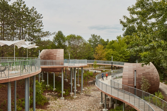 加拿大宏利总部外景观改造 / Martin Simmons Sweers Architects - 建筑图, 景观设计, 花园, 扶手, 围栏
