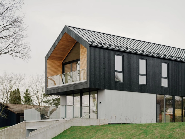 Oredalstunet - 7 Villas / LINE SOLGAARD ARKITEKTER - Exterior Photography, Residential, Facade, Door