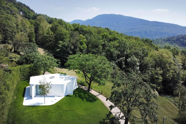 Pinwheel House / JM Architecture - Exterior Photography, Houses, Garden, Forest