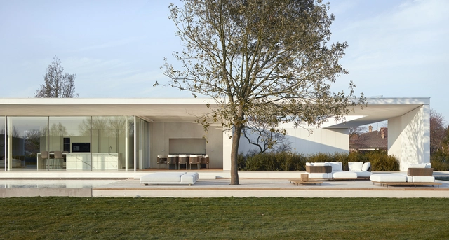 Villa Orizzonte / UNICA Architects - Fotografia de Exterior, Casas, Fachada, Porta