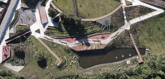 Parque Manuel Rodríguez Curacautín / Jaime Alarcón Fuentes / Impulso Arquitectos - Fotografía exterior, En Detalle