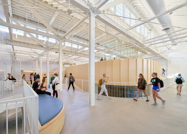 查普曼大学 Sandi Simon 舞蹈中心 / Lorcan O’Herlihy Architects - 室内图, 适应性利用