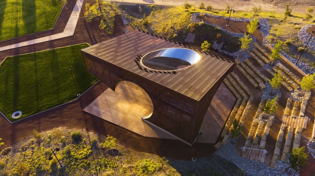SkyRoom Community Square / McClain + Yu Architecture & Design - Interior Photography, Park, Garden, Facade