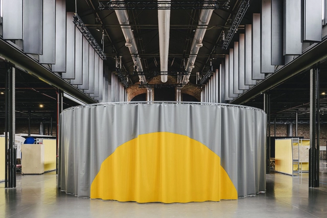 CRA（艺术驻留中心） / BURR Studio - 室内图, 博物馆展览馆室内设计, 楼梯, 表皮, 柱, 梁
