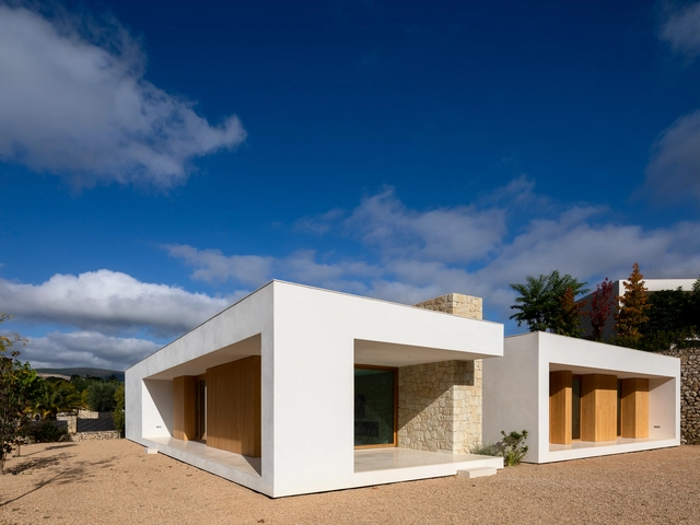 Casa RR / montosasoler - Fotografía exterior, Casas, Fachada, Puerta, Arco