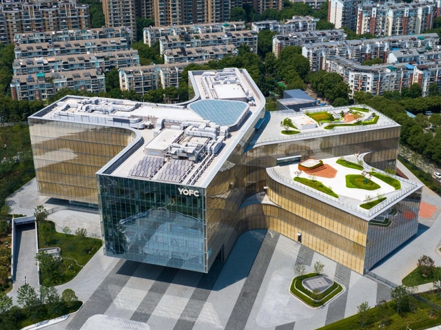 长飞光纤产业大楼 / Gensler - 建筑图, 办公设施, 表皮, 城市