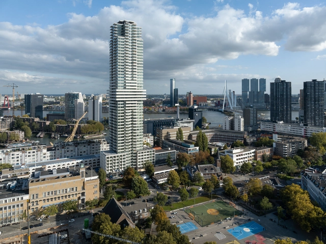 Torre Cooltoren / V8 Architects - Fotografía exterior, Residencial, Fachada, Urbano