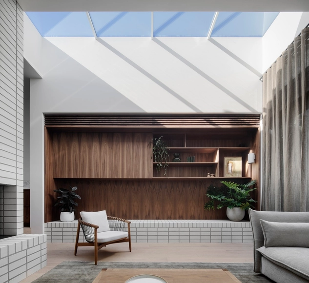 South Terrace House / Sanders & King + Chan Architecture - Interior Photography, House Interiors, Courtyard, Facade
