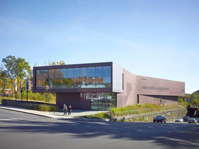 John Olver Transit Center / Charles Rose Architects - Exterior Photography, Government , Facade