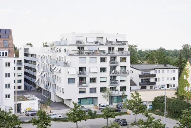 Spiegelfabrik 公寓 / Heide & von Beckerath - 建筑图, 公寓, 表皮, 阳台