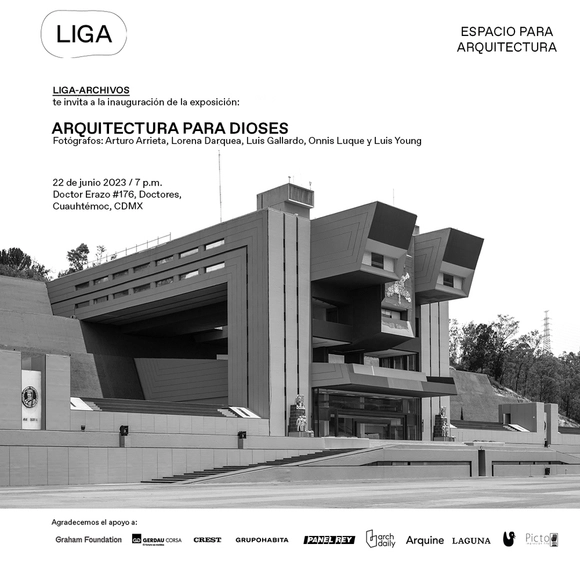 Inauguración: "Arquitectura para dioses" por LIGA - Imagen Principal