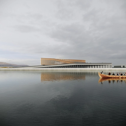 Henning Larsen Reveals Design for Smyril Line's New Headquarters and Ferry Terminal in Torshavn, Faroe Islands - Featured Image