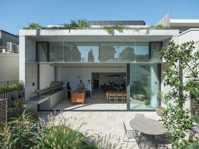 Casa Jardim Secreto / Sam Crawford Architects - Fotografia de Exterior, Residencial, Pátio, Fachada, Porta, Cadeira