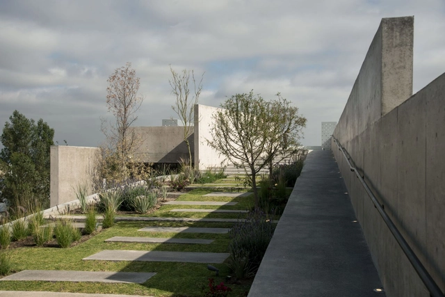 Pabellón Park / MATERIA + Gustavo Carmona - Fotografía exterior, Showroom, Jardín, Fachada