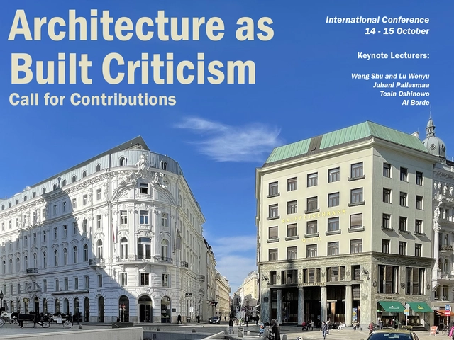 Architecture as Built Criticism - Call for Contributions - Featured Image
