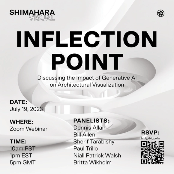 Inflection Point / Discussing the impact of generative AI on Architectural Visualization - Featured Image
