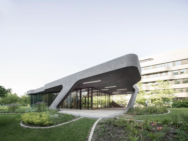 Pabellón de la Universidad FOM / J. Mayer H. Architects - Fotografía exterior, Universidad, Fachada