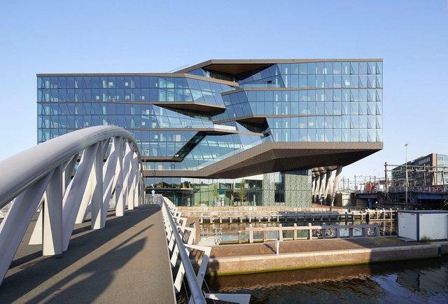 Booking.com 城市园区 / UNStudio + HofmanDujardin - 建筑图, 办公室内设计, 表皮