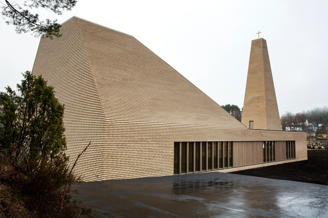 Vennesla Church  / LINK arkitektur - Exterior Photography,          Churches, Facade