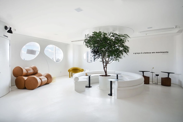 Clínica Bruno Albernaz / Studio Medeiros Arquitetura - Fotografía interior, Clínica, Mesas
