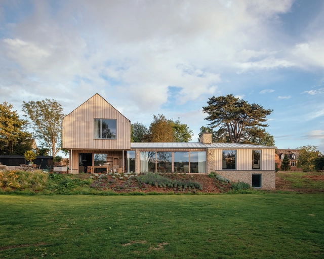 Cotswolds House / Oliver Leech Architects - Exterior Photography, Houses, Garden, Facade, Door
