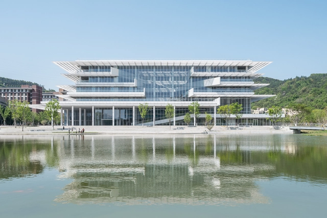 温州肯恩大学学生学习活动中心 / Perkins&Will - 建筑图, 大学, 表皮