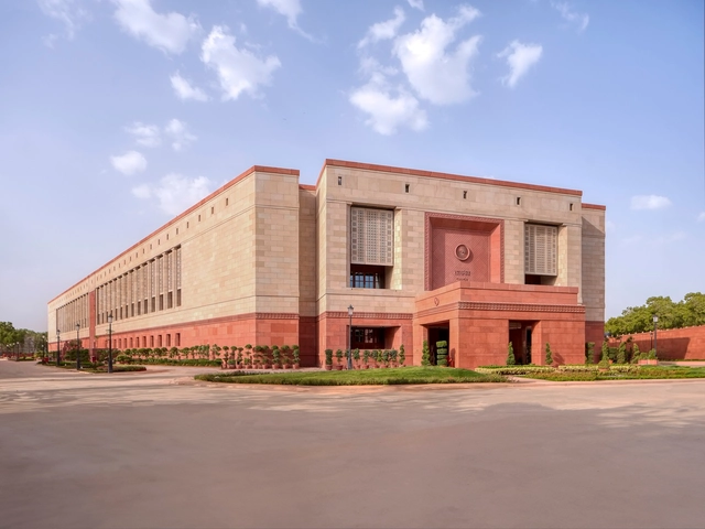 New Building for the Parliament of India / HCP Design, Planning and Management - Exterior Photography, Other Public Administration Buildings, Facade, Door