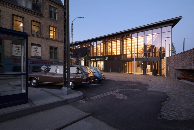 Main Entrance for The Old Town Museum / Cubo Arkitekter - Exterior Photography, Museum, Facade