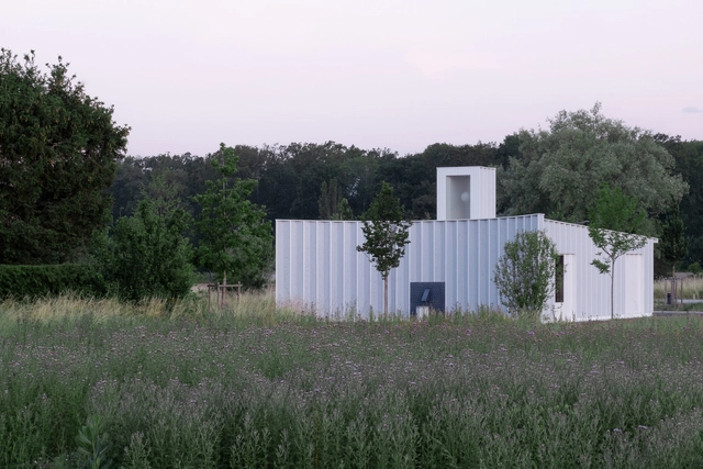 Casa Garderners / CABINET Fanny Noël Diogo Lopes Architectes - Fotografía exterior, Casas, Jardín, Fachada