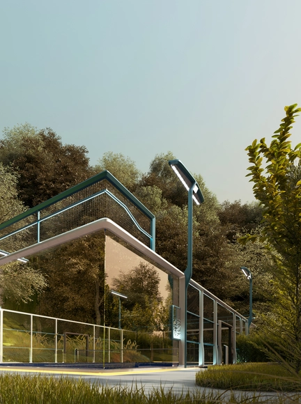 A High-Tech Padel Tennis Court in Italy and Timber-Clad Multi-Sports Arena in Austria: 9 Unbuilt Sports Facilities Submitted by the ArchDaily Community - Featured Image