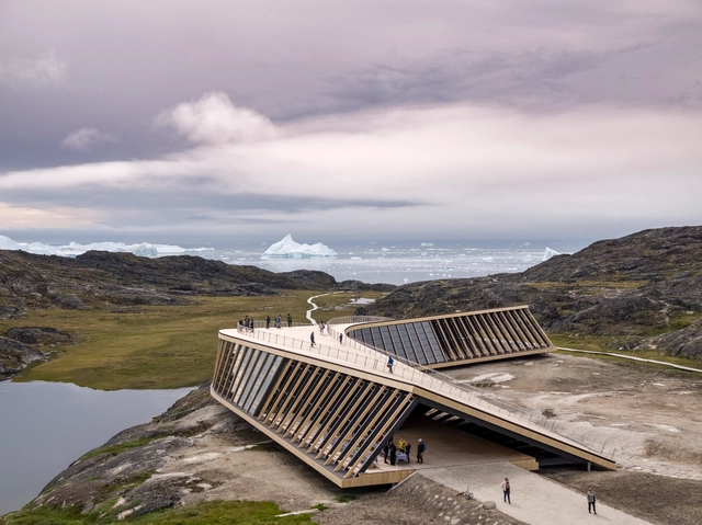 Kangiata Illorsua Ilulissat Icefjord Center / Dorte Mandrup - Exterior Photography, Visitor Center