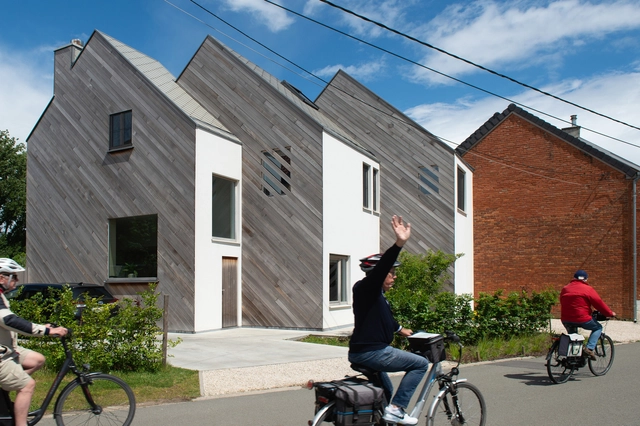 House with Writing Shed / Atelier Tom Vanhee - Exterior Photography, Houses, Facade