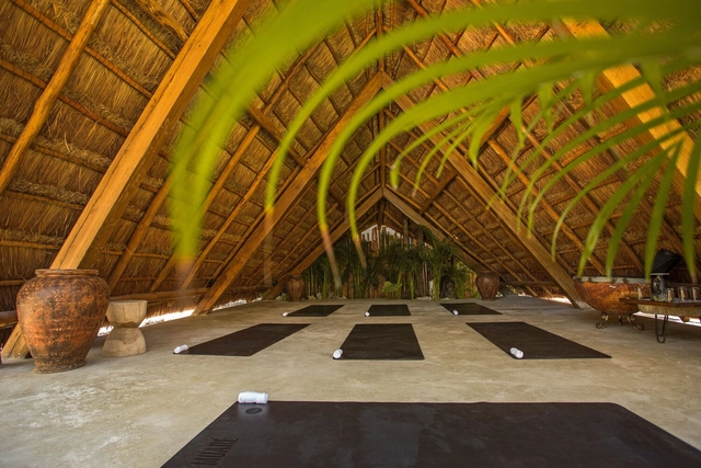 Hotel Muaré / Taller de Arquitectura Viva - Fotografía interior, Hoteles, Jardín, Fijación Vigas, Arco