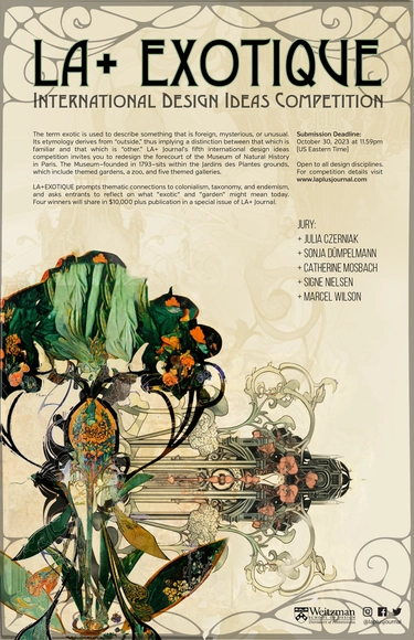 LA+ EXOTIQUE International Design Ideas Competition - Featured Image