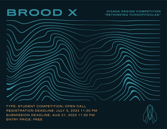 CICADA’s BROOD X Design Competition, “Rethinking Tchoupitoulas” - Featured Image