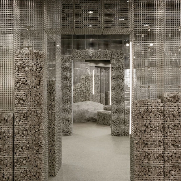 1G 商店 / Estudio Além - 建筑图, 商店, 门, 拱