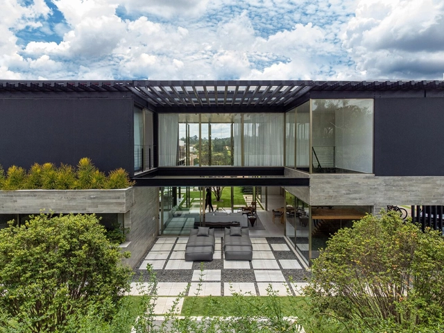 Casa São Vicente / Studio Fabrício Rodrigues - Fotografia de Exterior, Casas, Jardim, Fachada