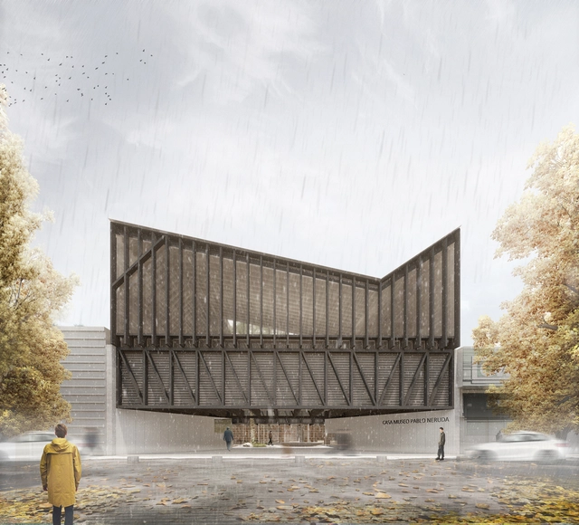 Conoce el proyecto para la nueva Casa Museo del Joven Pablo Neruda en Temuco - Imagen Principal
