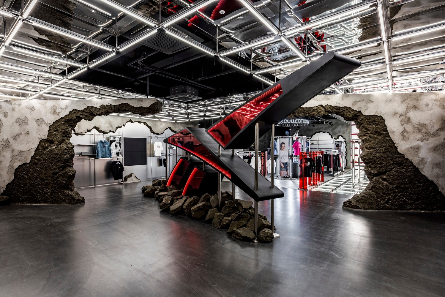 Reebok Flagship Store NiiiZ Design Lab ArchDaily