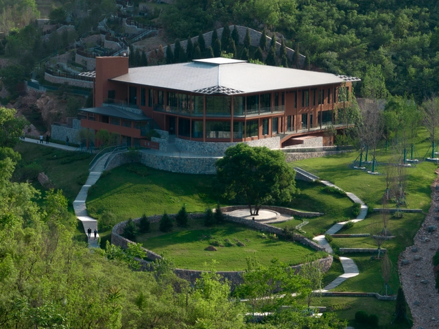 石家庄安德生命纪念公园·云镜 / 小隐建筑 - 建筑图, 文化中心, 花园, 表皮