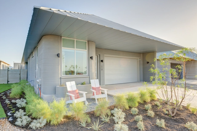 BIG, ICON y Lennar terminan la primera casa modelo impresa en 3D ubicada en Wolf Ranch Community en Austin, Texas - Imagen Principal