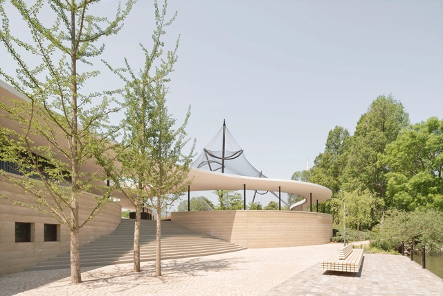 路易森公园的绿色体验中心 / Bez+Kock Architekten - 建筑图, 展馆, 表皮