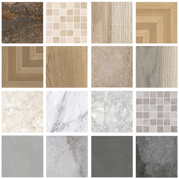 Combinando texturas y estilos: 9 moodboards de revestimientos para proyectos residenciales - Imagen Principal