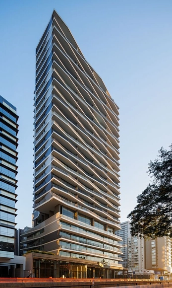 Edifício JFL 125 / aflalo/gasperini arquitetos - Fotografia de Exterior, Edifícios De Escritórios, Fachada, Urbano